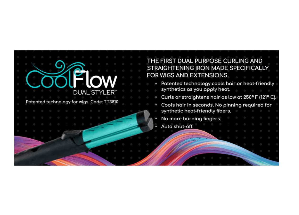 Cool Flow Dual Styler - Curling Iron - Tress Tech